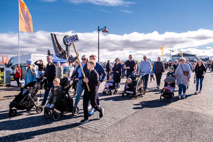 Árgangagangan er árlegur viðburður á hátíðinni. 