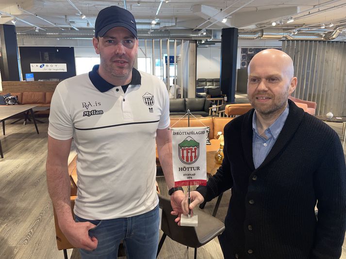 Viðar Örn Hafsteinsson og Einar Árni Jóhannsson munu þjálfa Hött í sameiningu.