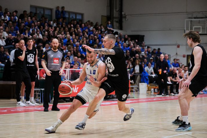 Frá leik Stjörnunnar og KR í bikarúrslitum fyrr á tímabilinu