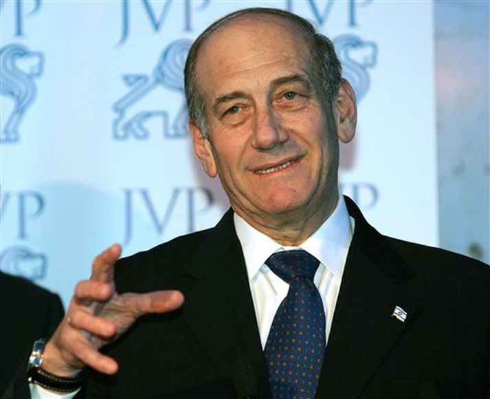 Ehud Olmert, starfandi forsætisráðherra Ísraels.