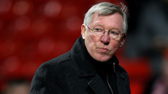 Sir Alex Ferguson, stjóri Manchester United.