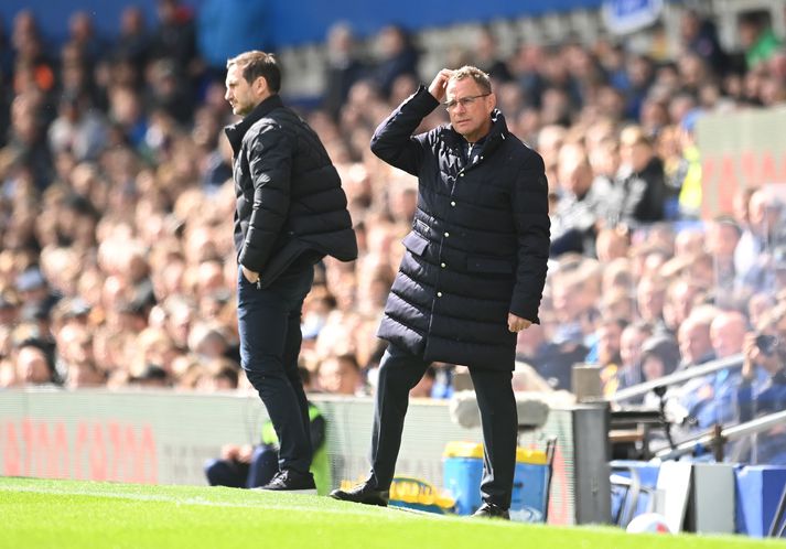 Ralf Rangnick segist ekki sjá eftir því að hafa tekið við sem bráðabirgðastjóri Manchester United.