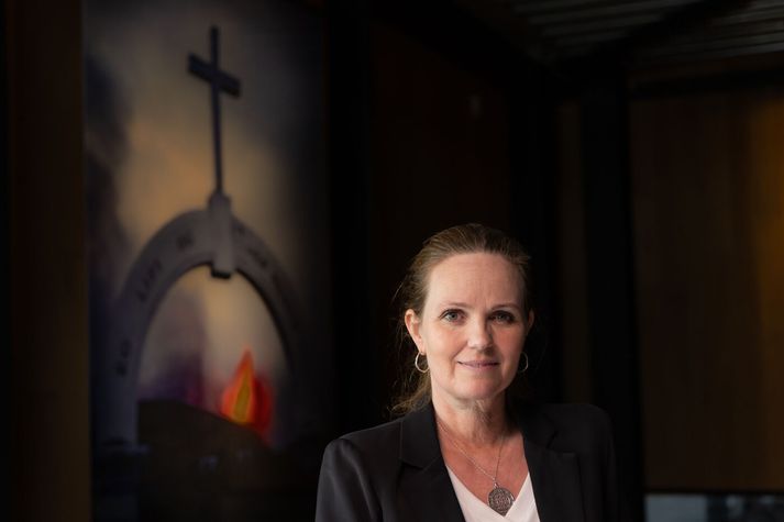 Íris Róbertsdóttir hefur gegnt embætti bæjarstjóra Vestmannaeyja síðustu átta ár.