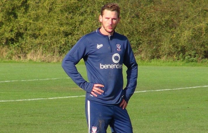 Gary Martin á æfingu með York.