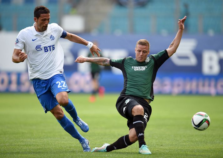 Ragnar í baráttunni í leik með Krasnodar.
