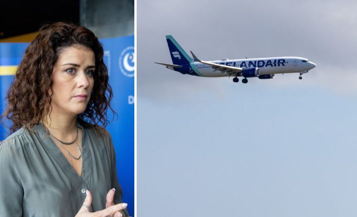 Þordís Kolbrún Reykfjörð Gylfadóttir utanríkisráðherra tilkynnti í gær að vél Icelandair yrði tekin á keigu til að sækja íslenska hópinn til Tel Avív í Ísrael vegna ófremdarástandsins. 