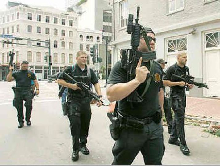 Liðsmenn Blackwater.