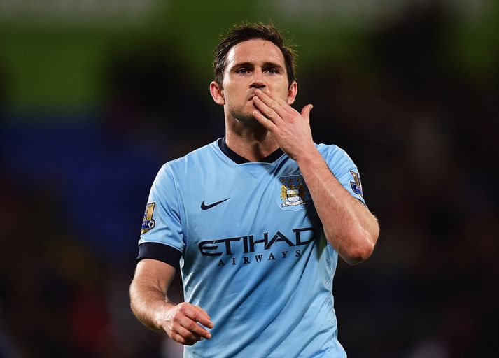 Frank Lampard í búningi City.