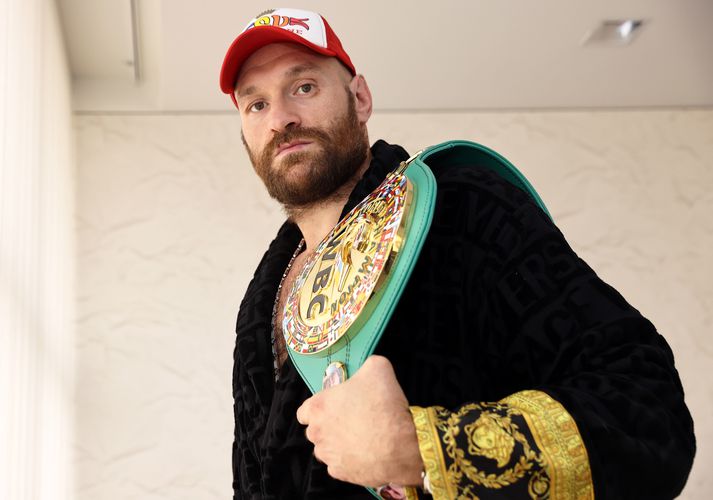 Tyson Fury mætir Deontay Wilder í þriðja sinn á laugardaginn.