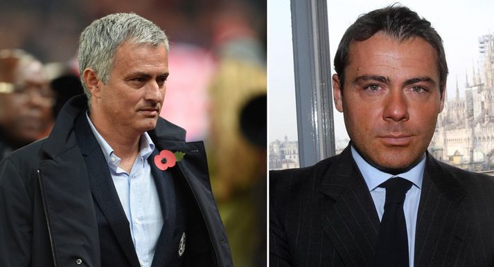 Jose Mourinho og umræddur Alessandro Proto.