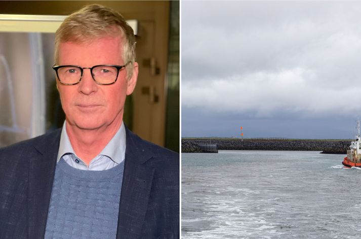 G. Pétur Matthíasson segist vongóður um að hægt verið að sigla á milli Eyja og Landeyjarhafnar á næstu dögum en vill ekki lofa neinu.