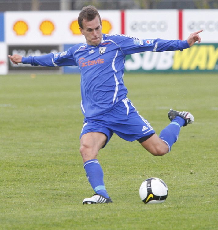 Hjörtur Logi Valgarðsson, leikmaður FH.