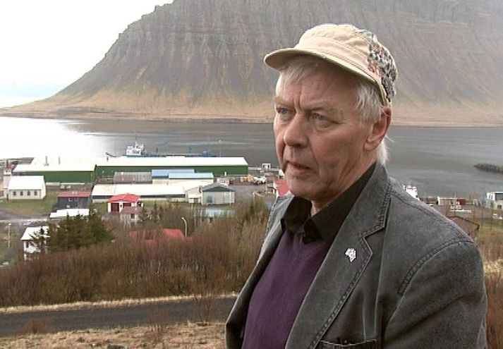 Matthías Garðarsson, stofnandi Arnarlax, í viðtali á æskuslóðum á Bíldudal vorið 2013.