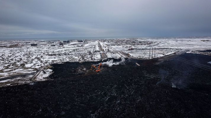 Gosið er líklegast að klárast, að sögn náttúruvársérfræðings.