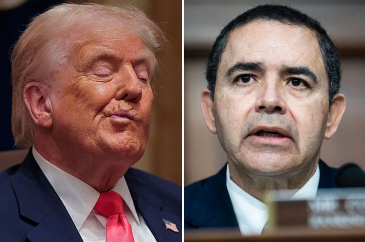 Trump virðist hafa gert ráð fyrir að fá eitthvað fyrir sinn snúð, þegar hann náðaði Cuellar.