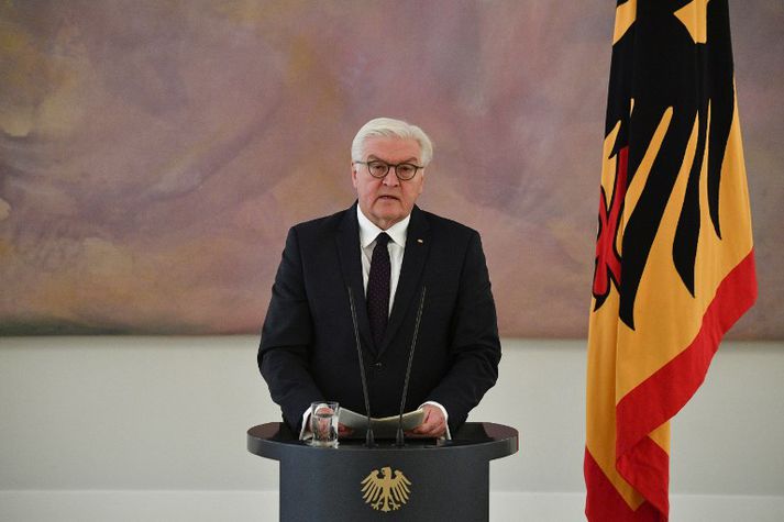 Frank-Walter Steinmeier er forseti Þýskalands.