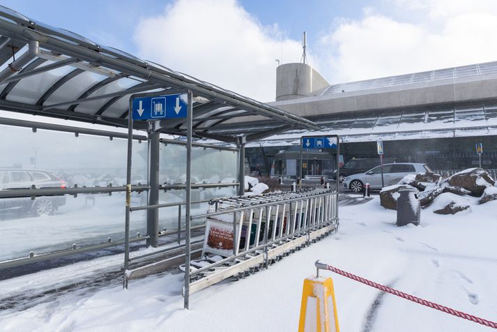 Vélin lenti heilu og höldnu um klukkan 14:30.