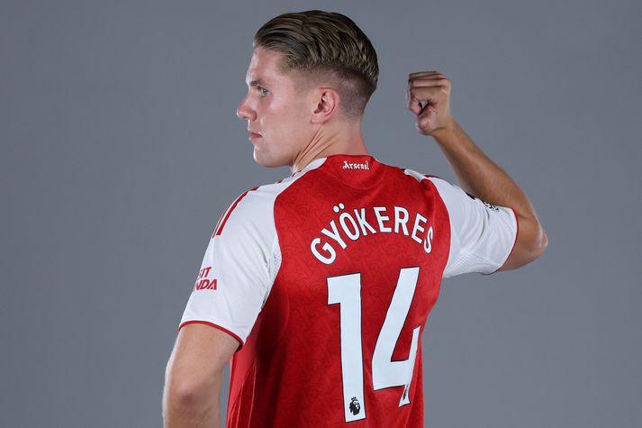 Það vilja margir Arsenal stuðningsmenn eignast treyju Viktor Gyokeres eftir að hann samdi við enska félagið.