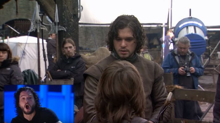 Kit Harrington var mjög hissa þegar hann sá 2009 útgáfuna af sjálfum sér.