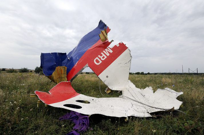 MH17 vél Malaysia Airlines var skotin niður í austurhluta Úkraínu þann 17. júlí síðastliðinn.