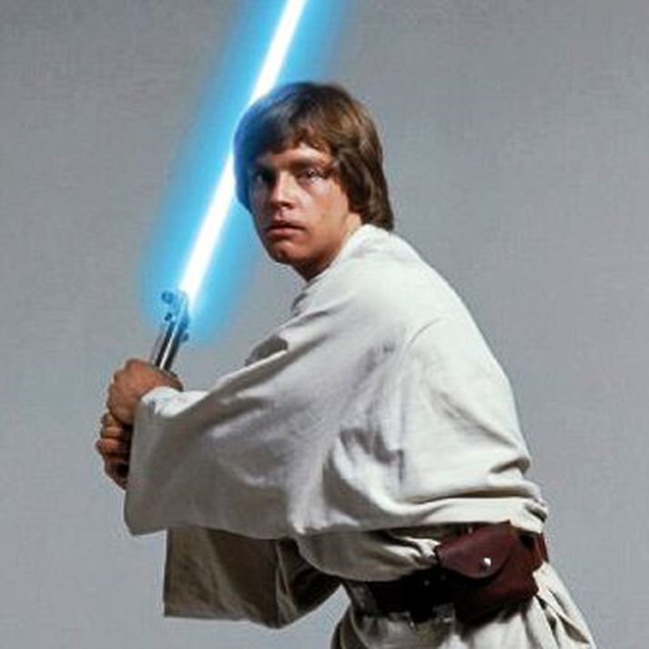 Luke Skywalker öð'ru nafni Mark Hamill.