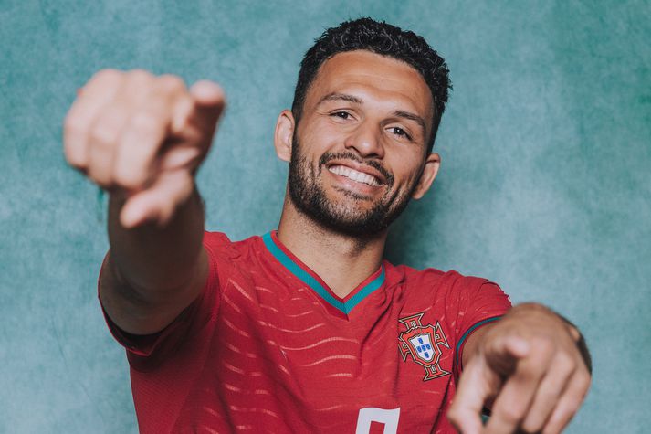 Goncalo Ramos er staddur á heimsmeistaramótinu með portúgalska landsliðinu.