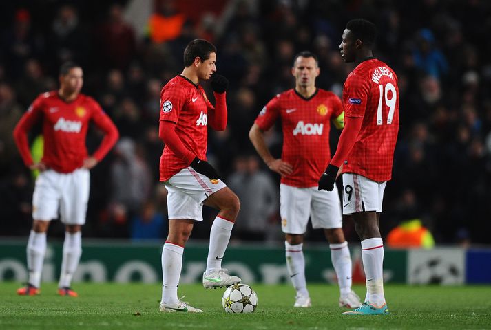 Javier Hernández og Danny Welbeck fóru frá Manchester United 2014.