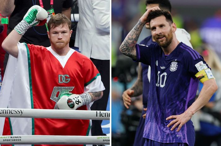 Canelo Álvarez hótaði Lionel Messi en bað hann síðan afsökunar.