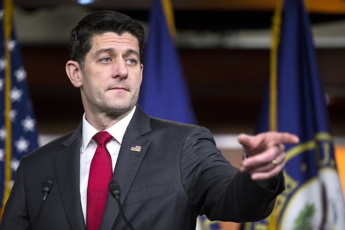 Paul Ryan, leiðtogi Repúblikana í neðri deild Bandaríkjaþings.