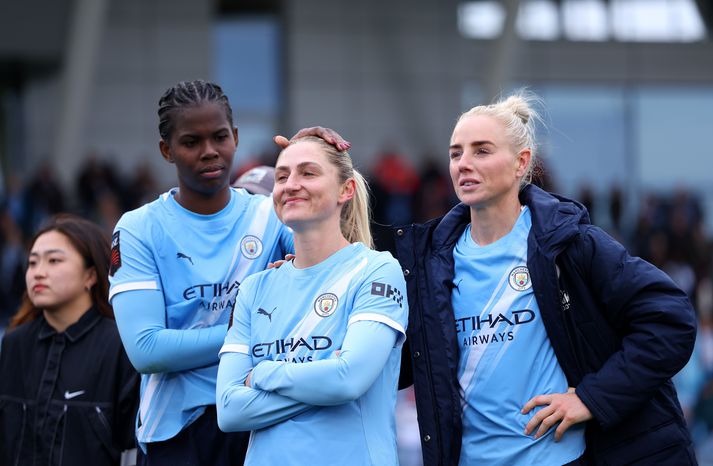 Manchester City er Englandsmeistari og getur slegið stigamet deildarinnar. 