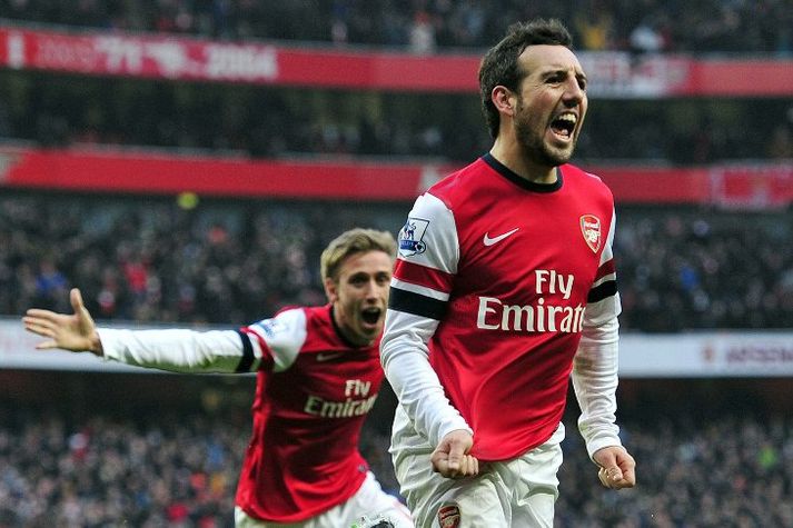 Stuðningsmenn Arsenal þurfa að bíða eftir því að sjá Cazorla og Mesut Özil spila saman.