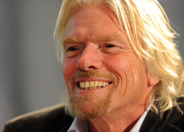 Richard Branson tapaði þúsundum mynda að eigin sögn. Mynd/ AFP.