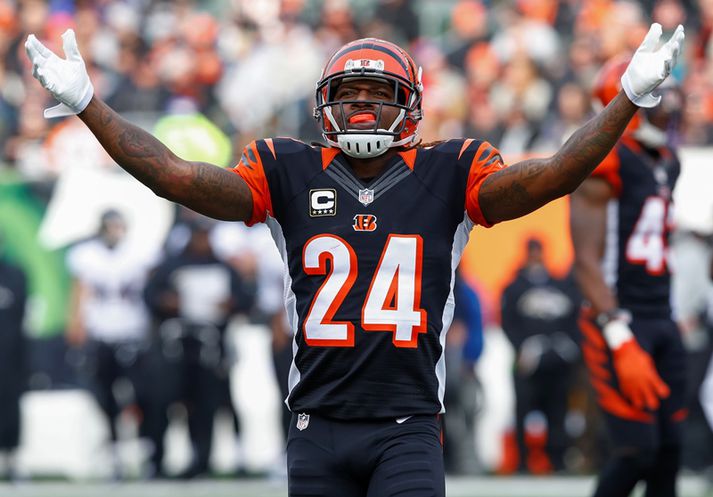 Adam "Pacman“ Jones í leik með Bengaltígrunum.