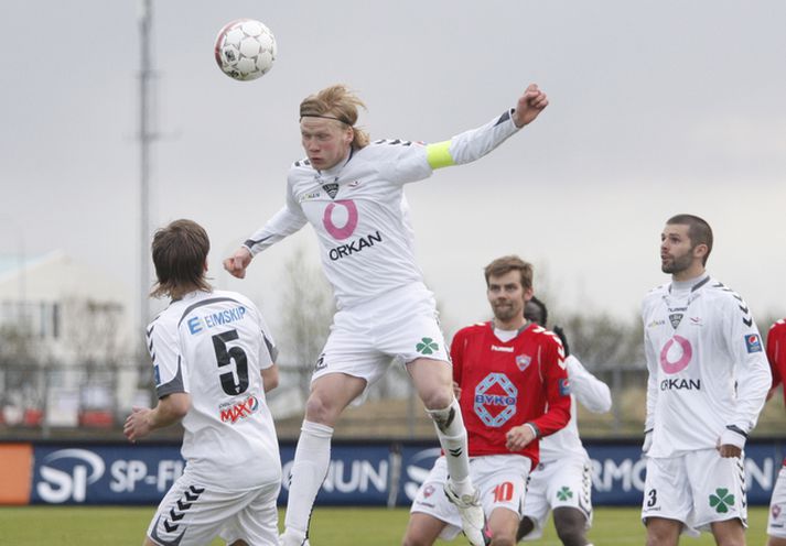 Andri í leik með ÍBV á síðustu leiktíð.
