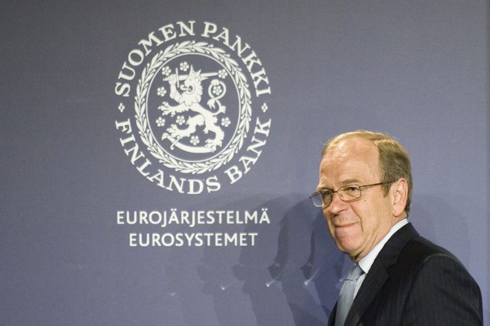 Erkki Liikanen, seðlabankastjóri Finnlands.