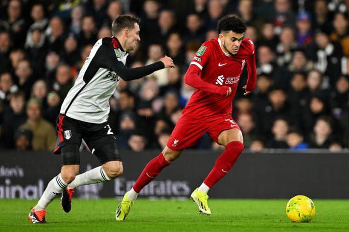 Luis Diaz skoraði mark Liverpool