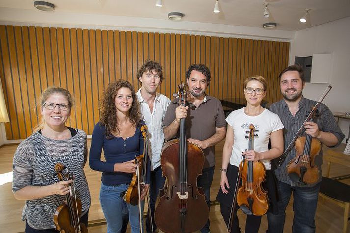 Sif Margrét Tulinius, Lonneke van Straalen, Domenico Codispoti, Jan Bastian Nevel, Þórunn Ósk Marinósdóttir og Ari Þór Vilhjálmsson.