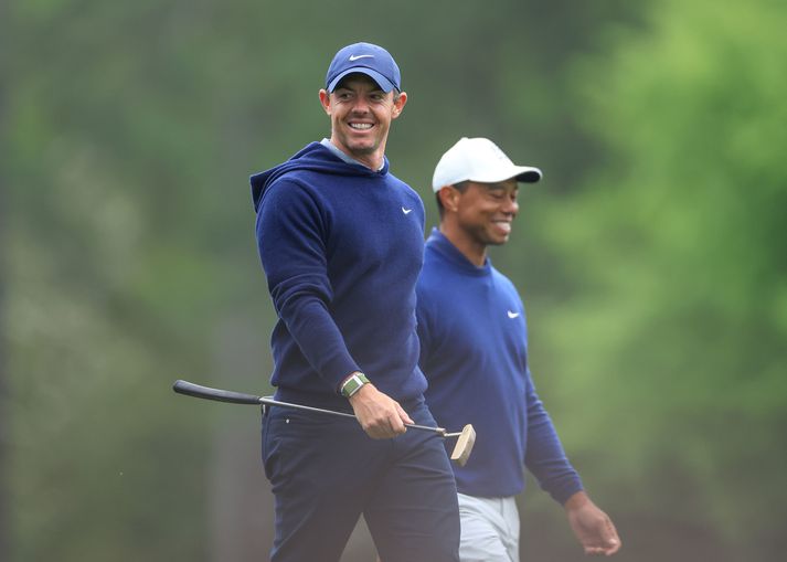 Tiger Woods hefur talað vel um Rory McIlroy í aðdraganda Masters-mótsins.
