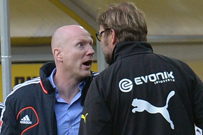 Sammer og Klopp rífast.