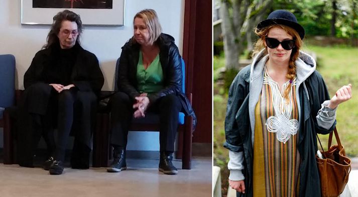 Kristín Snæfell sést hér vinstra megin á myndinni.