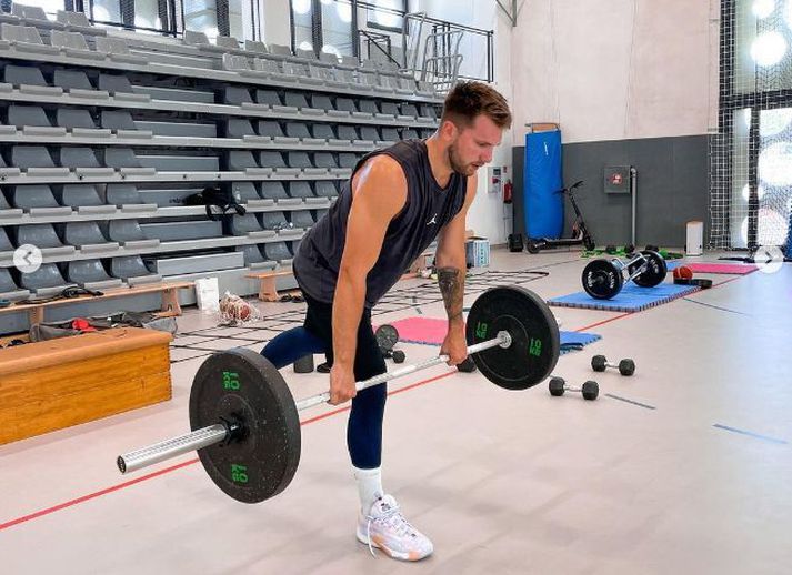 Luka Doncic tekur á því 