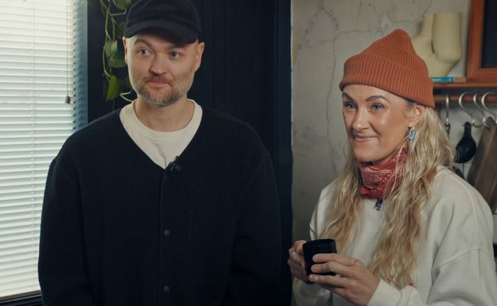 Árni hefur haft svo gaman af framkvæmdum í húsinu að hann skráði sig í húsasmíði. 