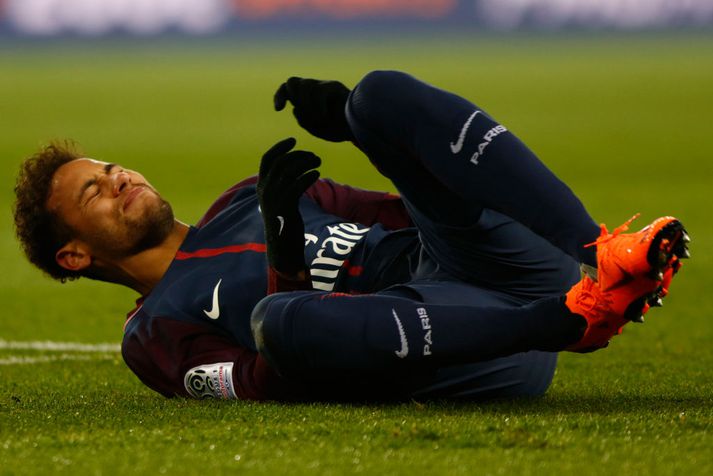 Neymar meiddist í leik gegn Marseille fyrr á árinu