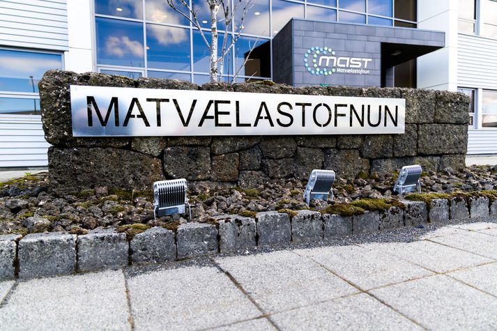 Frá bækistöðum Matvælastofnunar. 