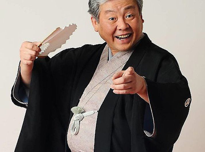 Rakugo-meistarinn Yanagiya Kyotaro verður í Veröld – húsi Vigdísar í kvöld.