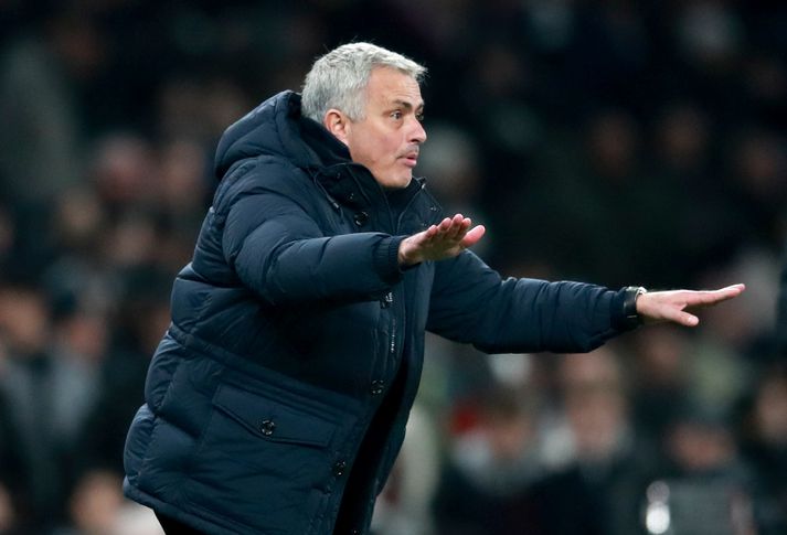 Mourinho var ánægður eftir fyrsta deildarsigur Tottenham á árinu 2020.