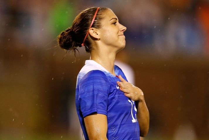 Alex Morgan hefur væntanlega fengið nokkra tölvupósta.