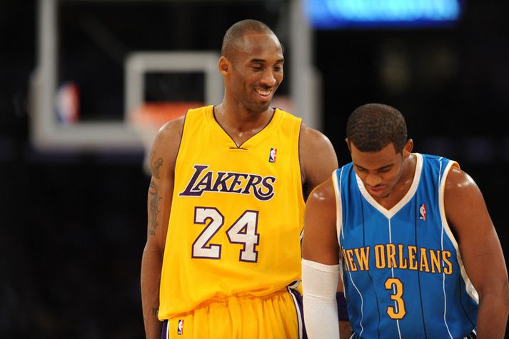 Chris Paul og Kobe Bryant í leik fyrir meira en áratug síðan.