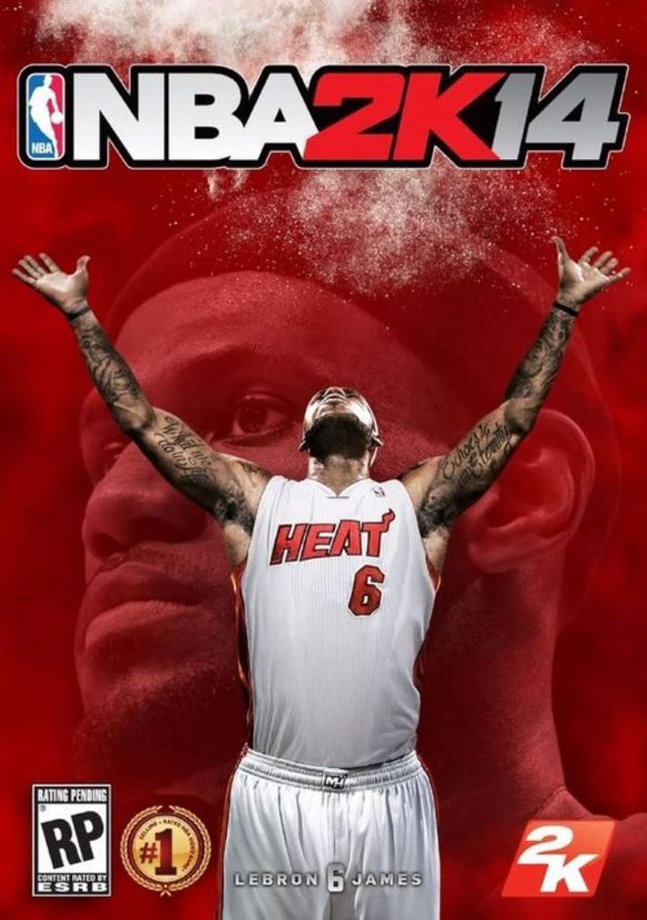 Lebron James gerir sig kláran fyrir NBA 2K14.