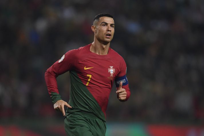 Cristiano Ronaldo, leikmaður portúgalska landsliðsins og Al-Nassr